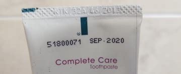 With toothpaste information technology actually does make a difference. . How to read expiration date on crest whitestrips